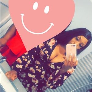 Charlotte Russe Floral Print Dress